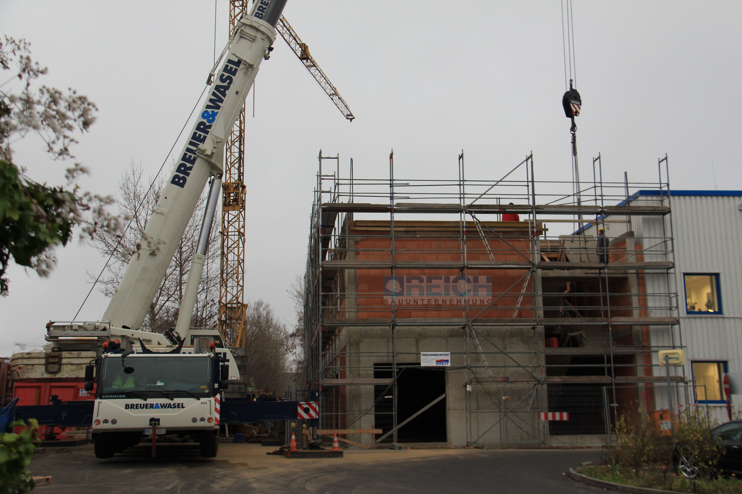 Büroeinheit Köln-Braunsfeld; Foto: REICH Bauunternehmung